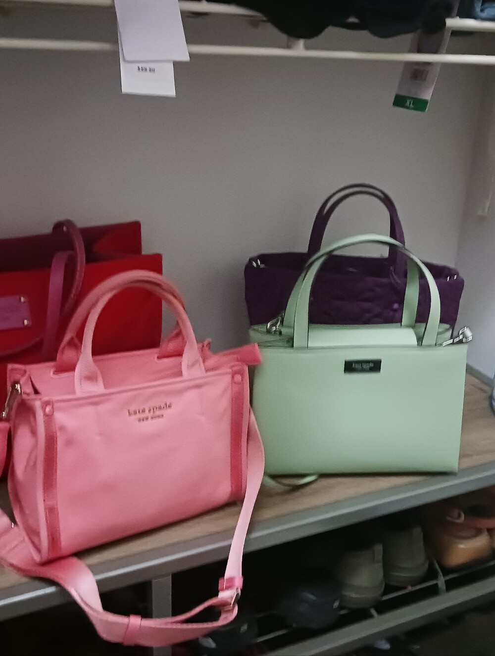 Kate Spade Little Better Sam Mini Tote Pink Crossbody - Picture 7 of 9